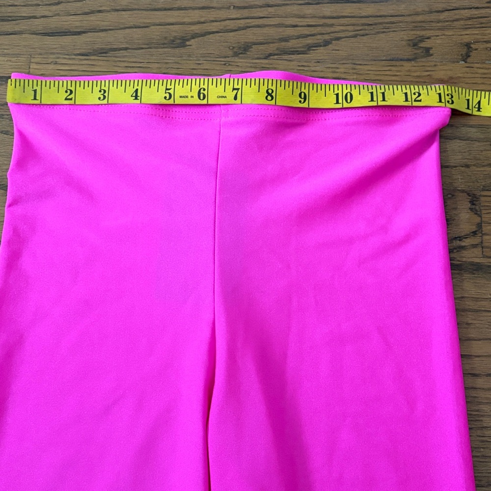 Pretty Little Thing Pink Neon Cycling Shorts Size 8 New With Tag - Picture 12 of 15